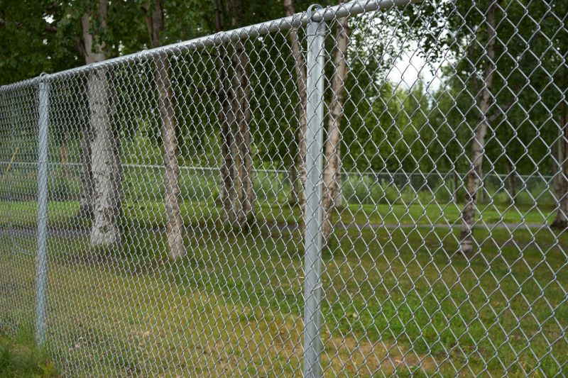 Chain Link Fence with Gate